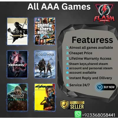 Buy Steam games in cheap price