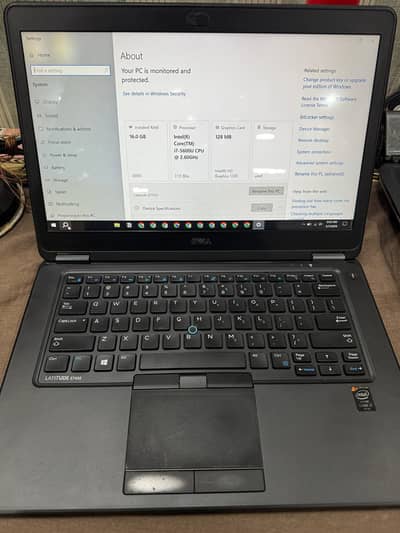 Dell Latitude e7450 Core i7 5th gen 16gb Ram 256gb Ssd