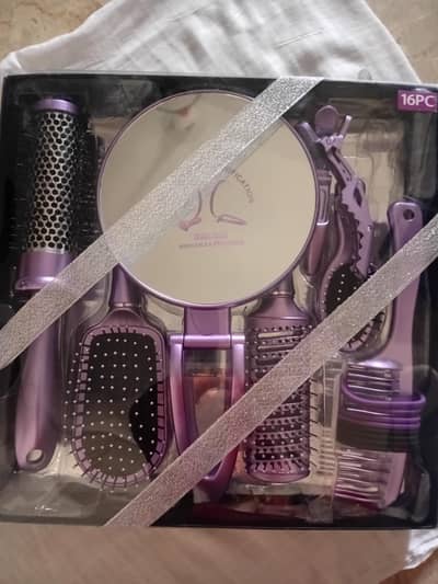 hair brush gift set