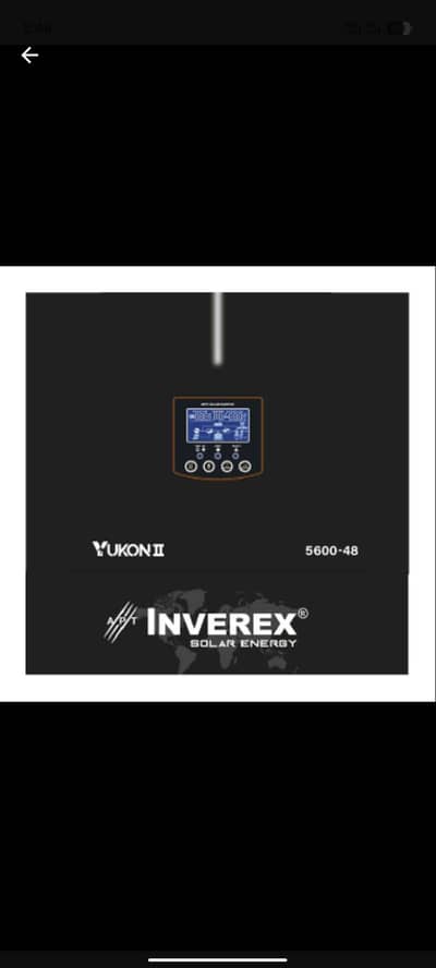 inverex inverter and solor plates