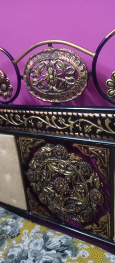 FOR SALE: Complete 6- Piece Luxury Iron Bedroom Set with Spring Matres