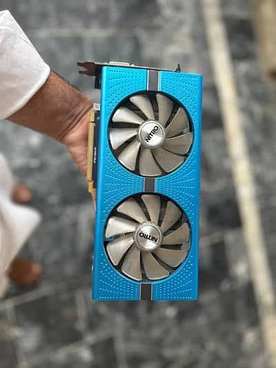 Rx 590 Sapphire Nitro+ 8gb ddr 5 with lights