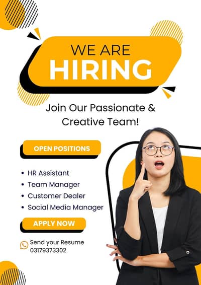 we are Hiring
