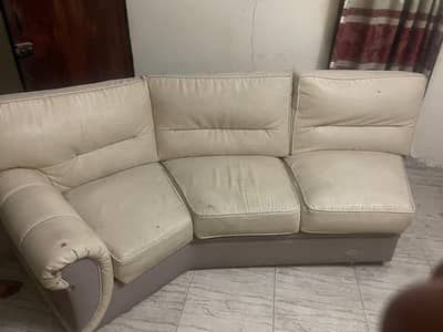 leather sofa set