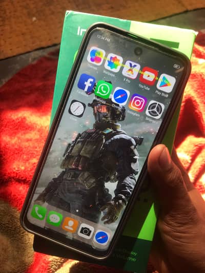 Infinix hot 50i 12GB 128GB doul sim 4G LTE PTA officially approved