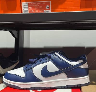 Nike Dunk Low Retro White Midnight Navy – Original