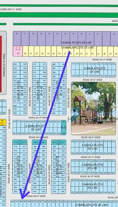 5 Marla 346 No in Haider Block plot available for sale