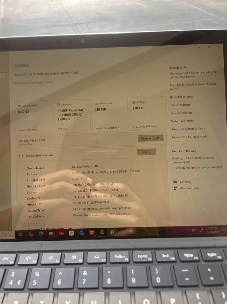 Microsoft surface pro 0