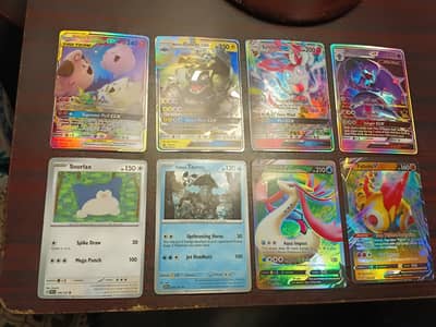 5 legendary Pokemon card+1 epic and 2 rear cards free