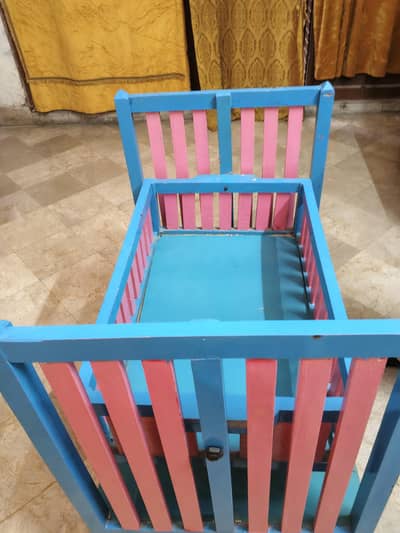 Strong Wooden Cot for Sale – Good Condition