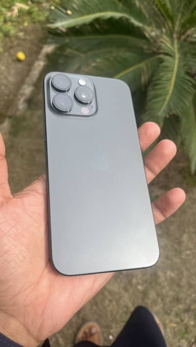 iPhone 15 Pro Max (JV) – Black, 256GB