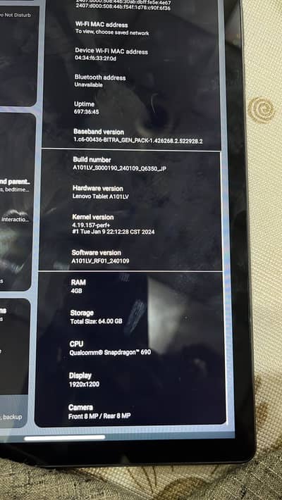 Lenovo Tablet A101LV