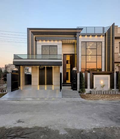 Prime Location! 1 Kanal Brand New Luxury Corner House | Close to Valencia Town