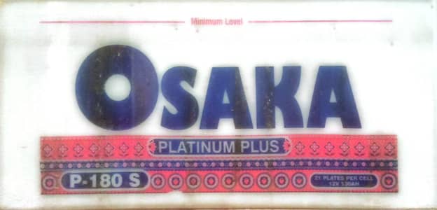 Osaka 12V 21 Plates per Cell P-180 S