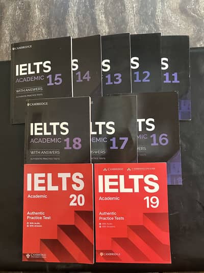 IELTS Cambridge Books VOL 11 to 20