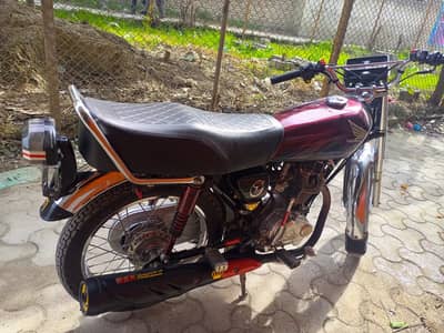 Honda 125 , 2023 model Good condition.  Price 195,000