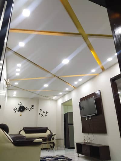 Like New 1 Bed Full Furnish Flat For Rent In Chambelli Block Sector C Bahria Town Lahore