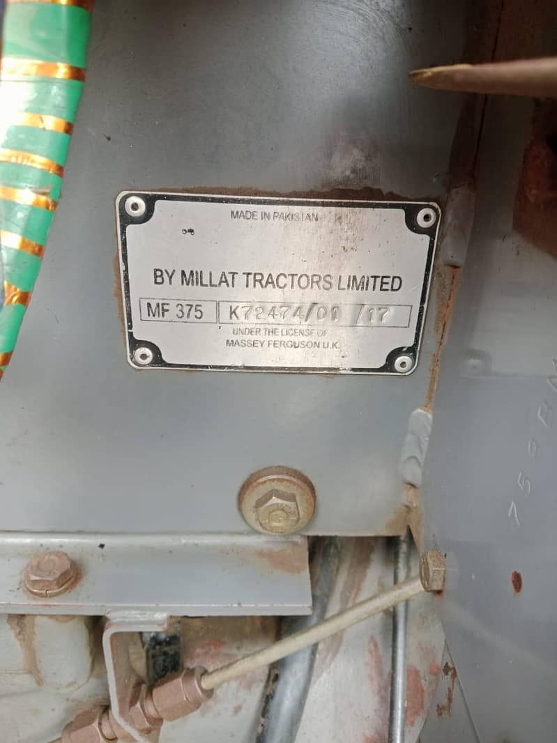 375 tractor model 2017 2