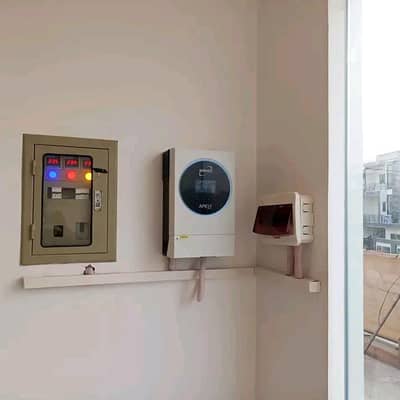 Solar panel and inverter