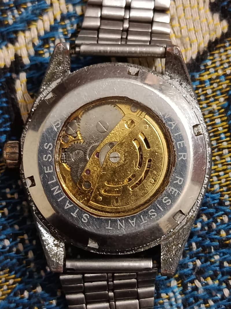 Fetchi Skeleton automatic watch 1