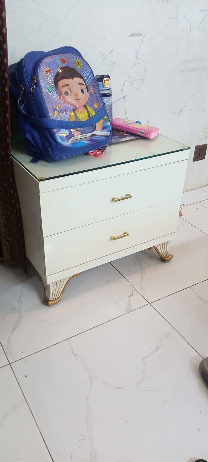 double bed with dressing 10