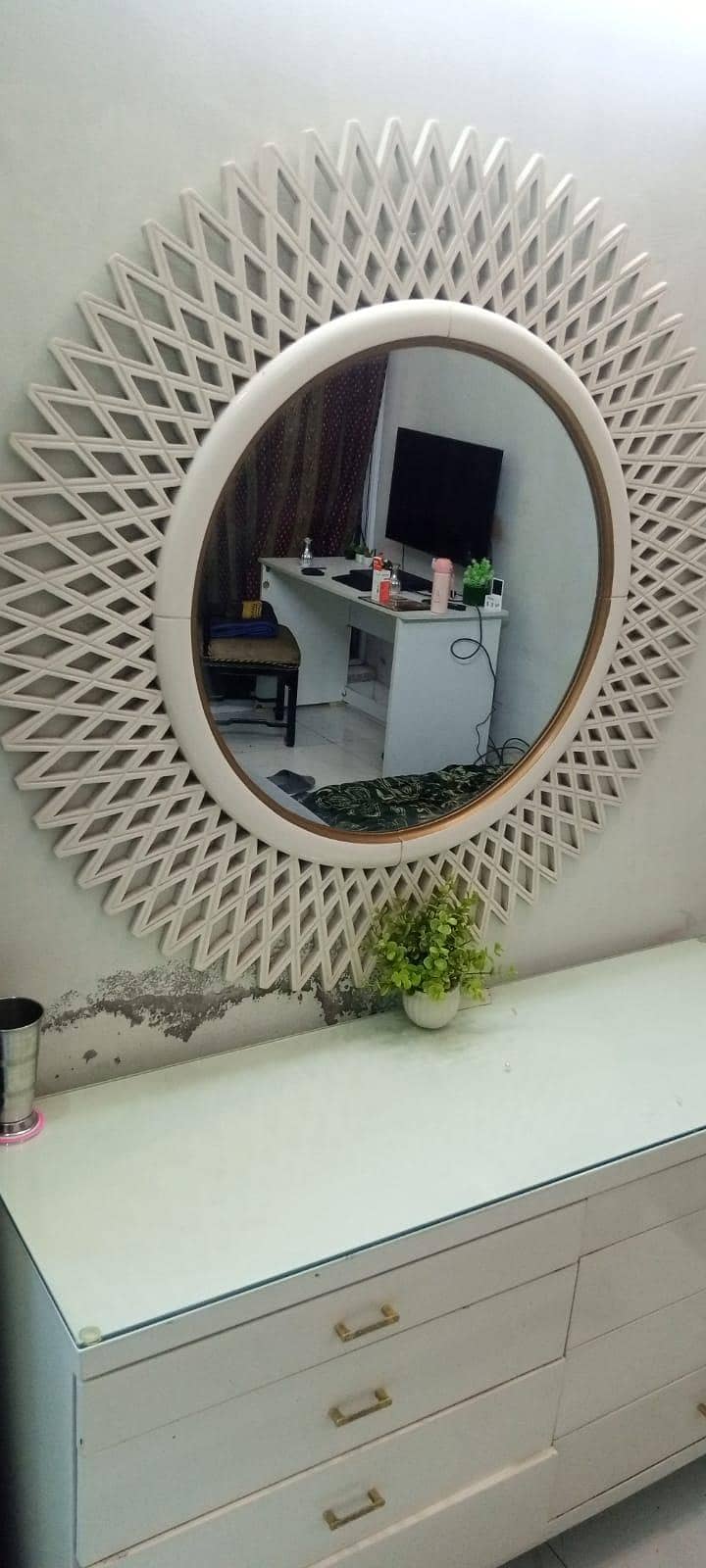 double bed with dressing 12