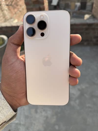 IPhone 16 Pro max 256GB Desert Titanium PTA Approved