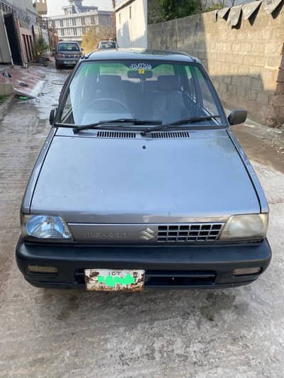 Fore Sale :2013 Suzuki Mehran (Grey Color)-well maintained & Affordabl
