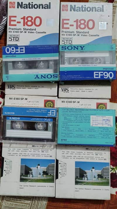 audio & video cassette