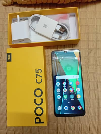 Poco C75 - 8gb - 256gb - Non Pta - Call or Whatsapp: 0345,56,57,783