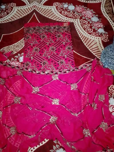 unstitched 4 piece  suit for sale