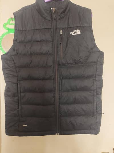 The north face jacket and backpack