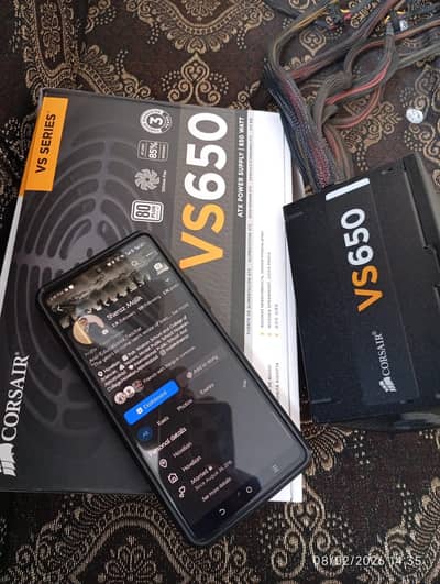 corsair VS650w  power supply