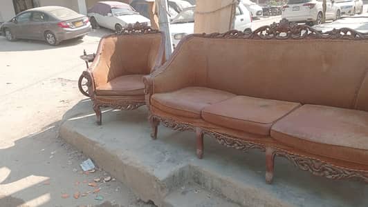 Original Sheesham 5 Seater Sofa