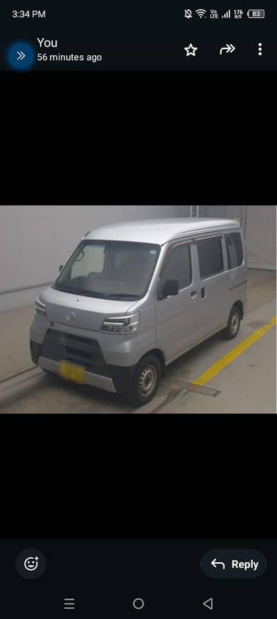 Daihatsu Hijet 2020 Model ( 3.5 Grade )