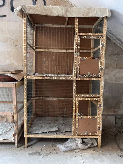 Two hen cages for sell