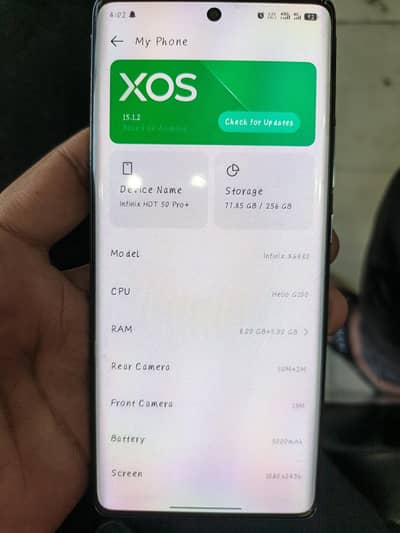 Imfinix Hot 50 pro plus