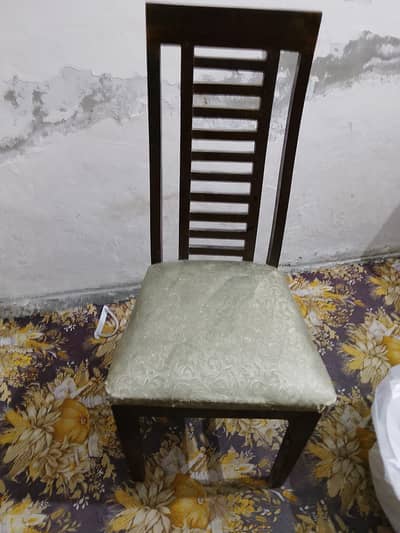 5 pieces pure wood donning chairs