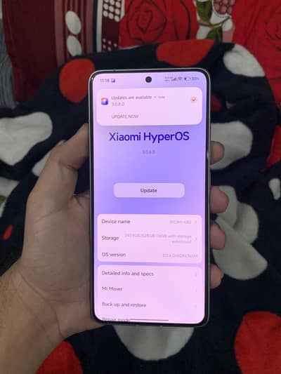 Poco F7 Pro (Redmi k80) 12/512 GB White Condition 10/10 with Charger