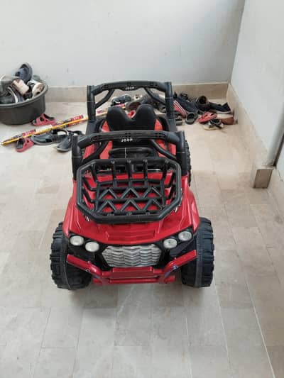 KIDS JEEP | CHARGEABLE | MANUAL OR REMOTE OPERATIVE