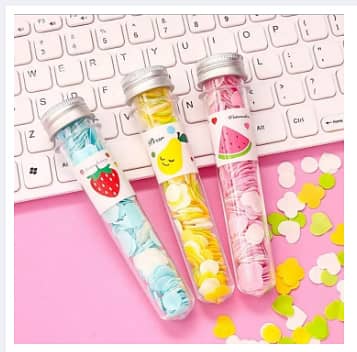 Mini Bottle Paper Soap 0