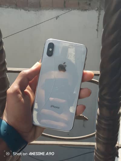 iPHONE X | 256 GB | Non PTA Factory Unlocked | 100 Battery Health |