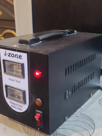izone 3000 watts stabilizer and General steplizer 3200 watts twin modl