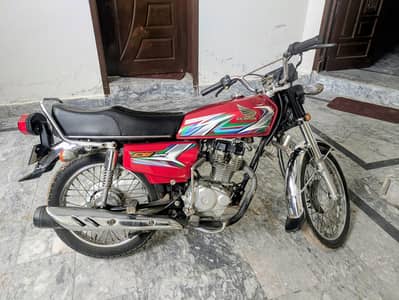 Honda CG 125 red 2023 Model