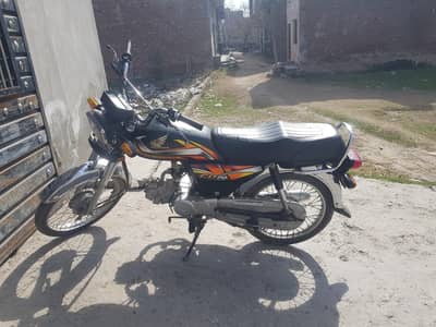 honda CD 70 black colour