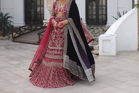 Hand made Bridal Dress For Barat. Lehnga dress. One time used only