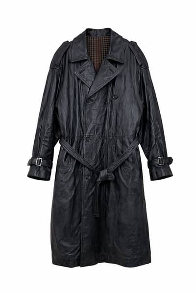 Leather Trench Coat Available