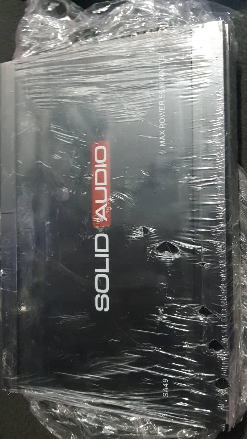 Solid Audio 4 Channel Amplifier 0