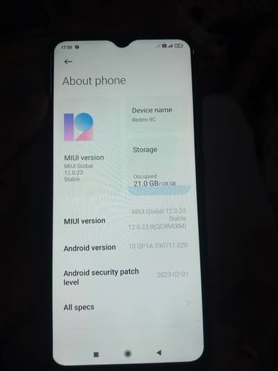 Redmi 9c ha