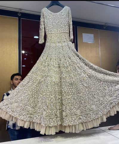 Bridal walima dress